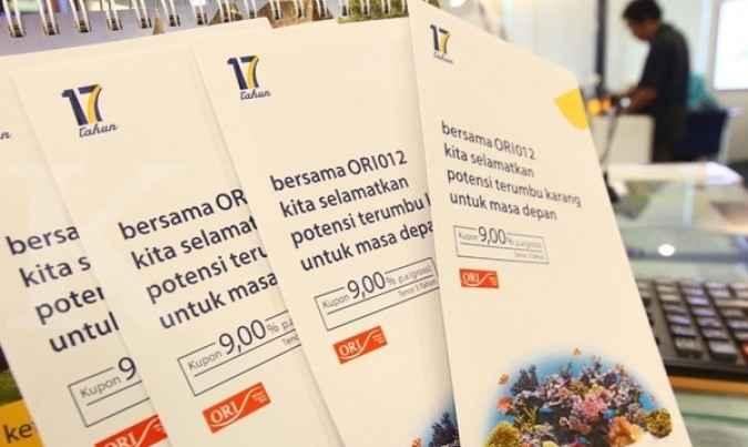  Permintaan Obligasi Ritel Seri ORI013 di Bawah Target