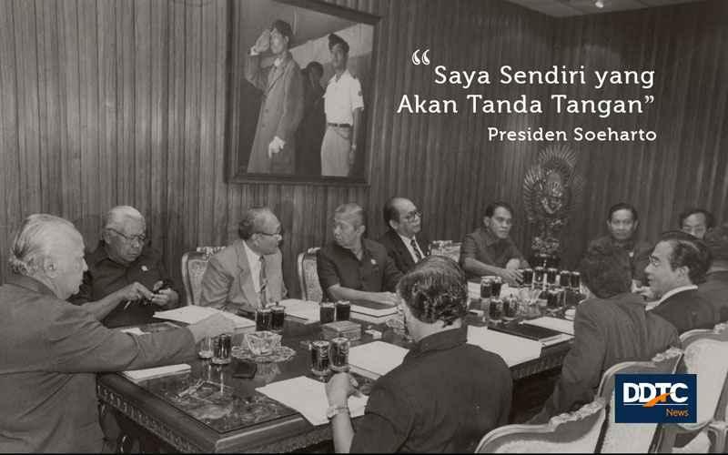 'Saya Sendiri yang Akan Tanda Tangan'