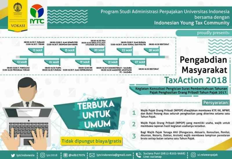 Wah, Ada Layanan Konsultasi Gratis SPT di Kampus UI, Ini Jadwalnya