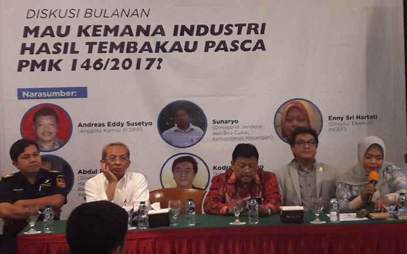 Indef: Simplifikasi Tarif Cukai Seharusnya Lewat PP