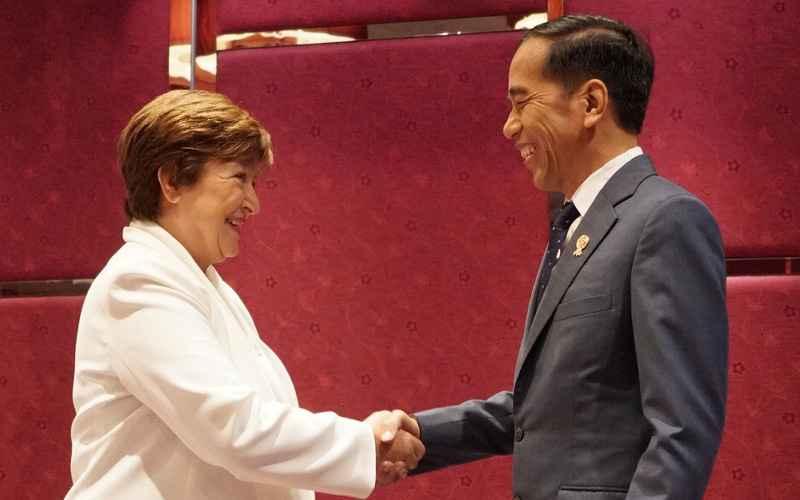 Presiden Jokowi Bertemu Bos IMF di Bangkok, Apa yang Dibahas?