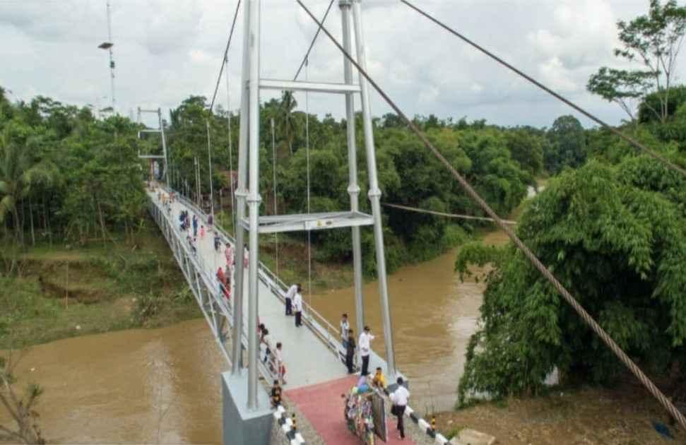 Kementerian PUPR akan Bangun 148 Jembatan Gantung