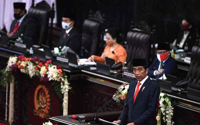 Teks Lengkap Pidato Presiden Jokowi Soal RAPBN 2021 dan Nota Keuangan