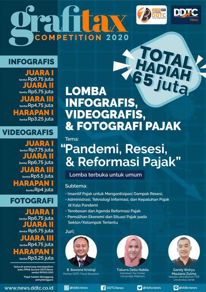 Yuk Ikut! Lomba Infografis, Video dan Fotografi Berhadiah Rp65 Juta