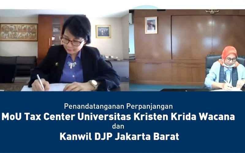 Tax Center Ukrida Perpanjang MoU dengan Kanwil DJP Jakarta Barat