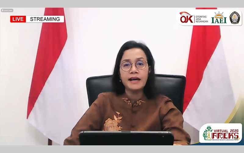 Ada Covid-19, Sri Mulyani: Industri Keuangan Syariah Juga Dilindungi