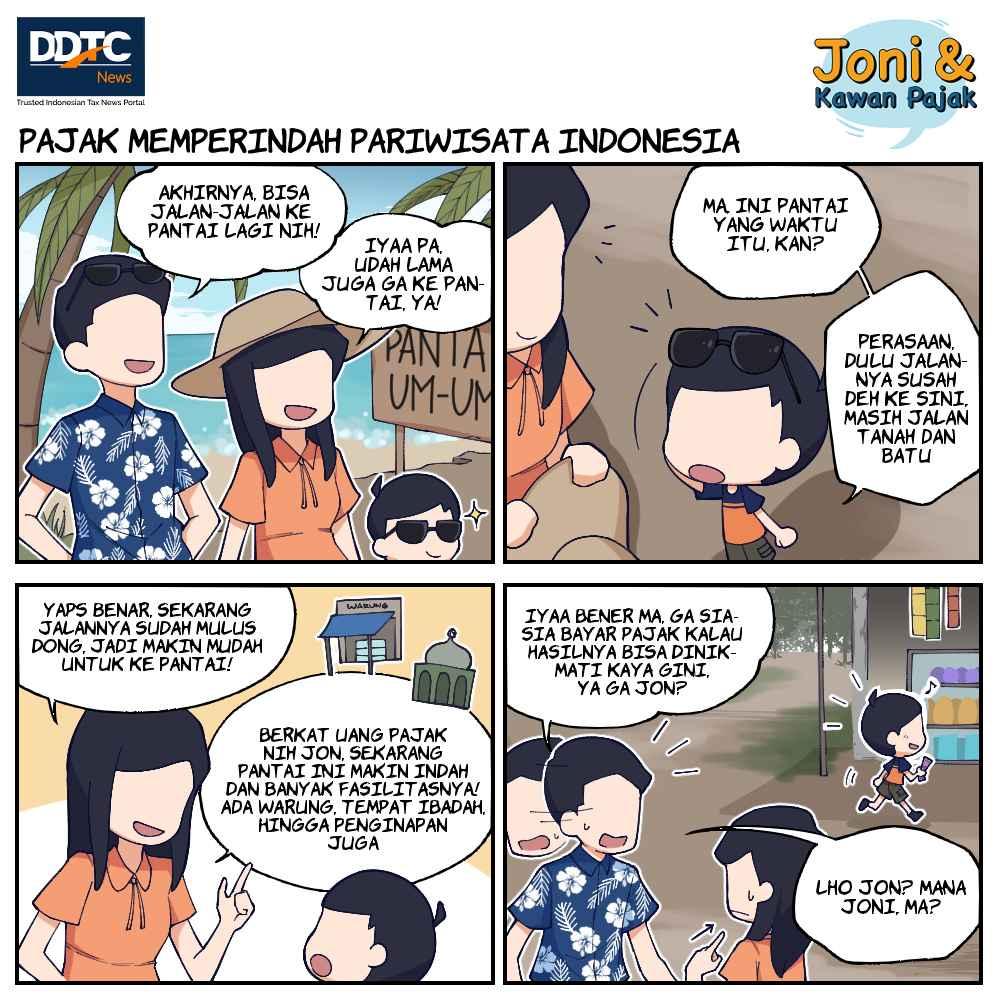 Pajak Memperindah Pariwisata Indonesia