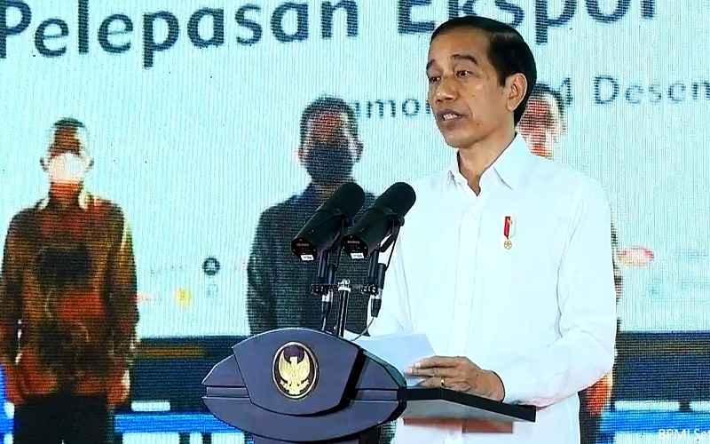 Tangkap Peluang Ekspor, Jokowi Sebut Indonesia Masih Tertinggal 