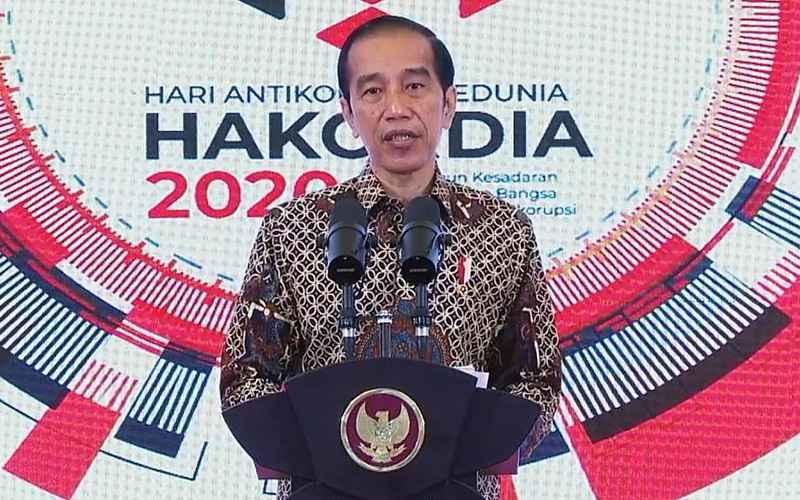 Hari Antikorupsi Sedunia, Jokowi Bicara Reformasi Perizinan 