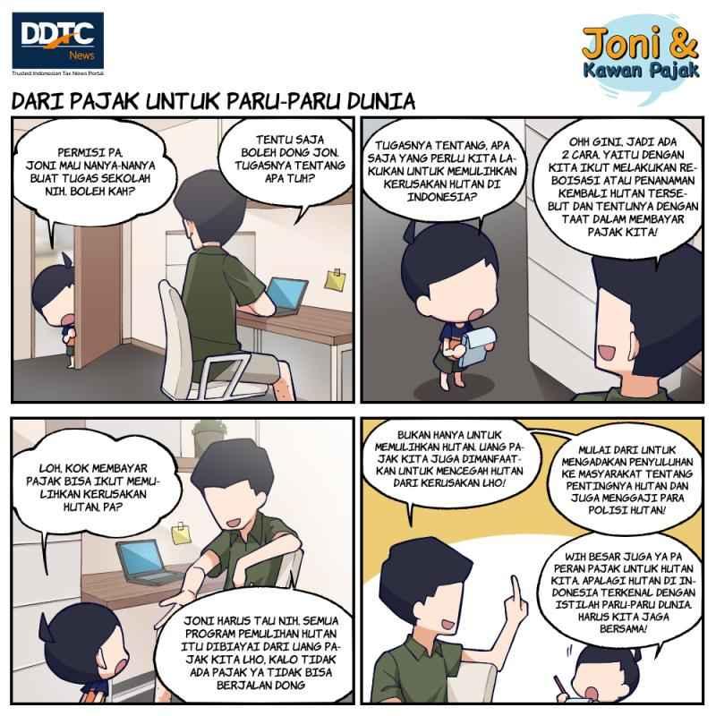 Dari Pajak untuk Paru-Paru Dunia