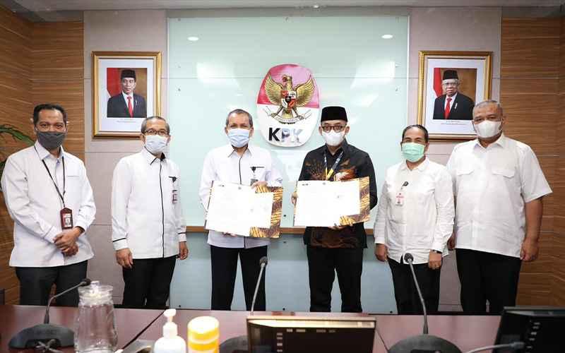 Saling Tukar Informasi, DJP dan KPK Jalin Kerja Sama