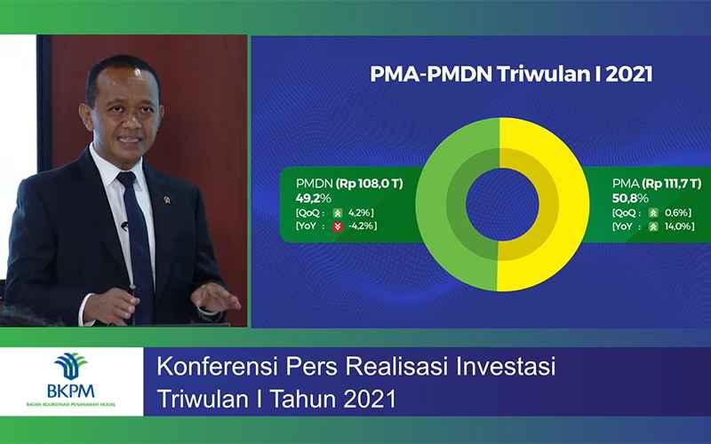 Aktivitas Ekonomi Mulai Normal, Realisasi Investasi Asing Meningkat