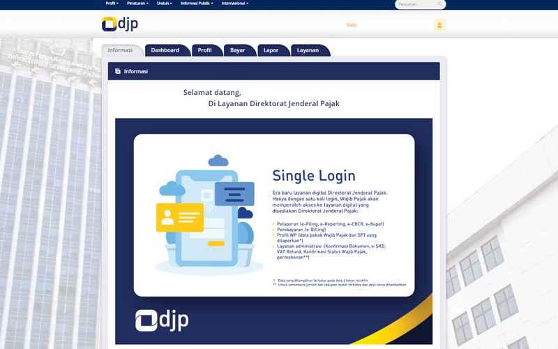 Rencananya, Seluruh Layanan Pajak Bakal Ditaruh di DJP Online