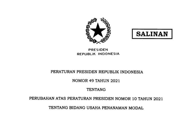 Perpres Baru, Industri Miras Dinyatakan Tertutup untuk Investasi 