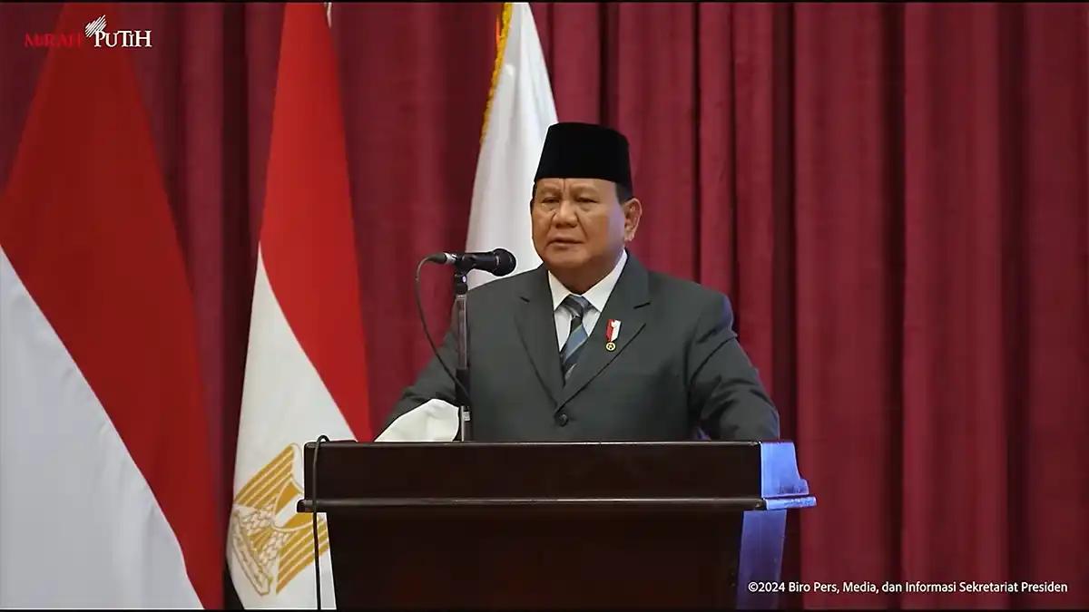 Prabowo Akui Ekonomi Indonesia Belum Tumbuh Secara Merata