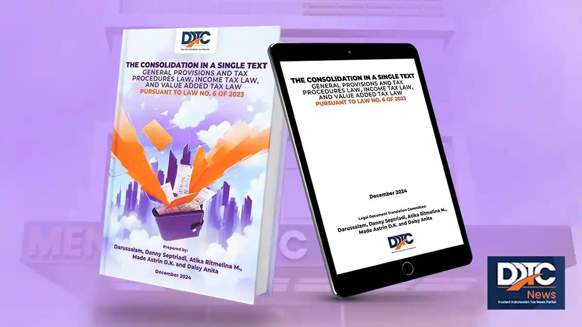 DDTC Rilis Buku SDSN UU KUP, PPh, dan PPN Terbaru Versi Bahasa Inggris