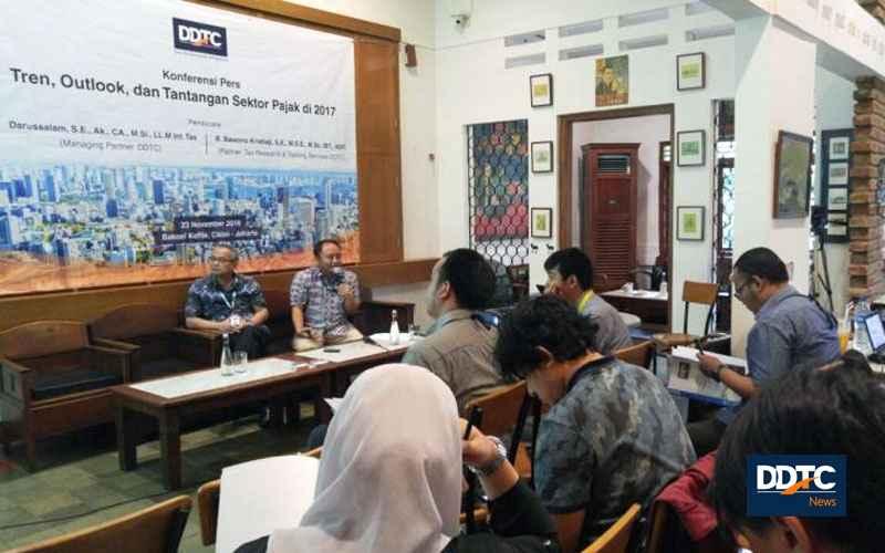 Begini Proyeksi DDTC Soal Target Pajak 2017