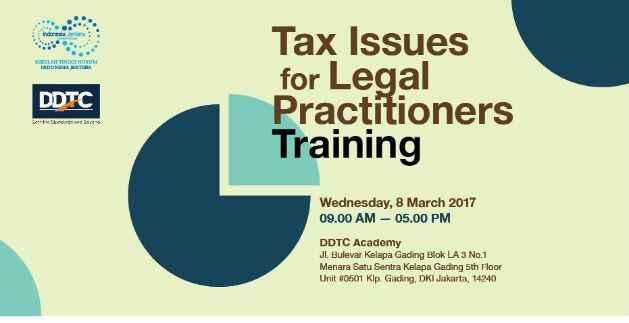 DDTC & STHI Jentera Gelar Pelatihan Pajak Untuk Praktisi Hukum