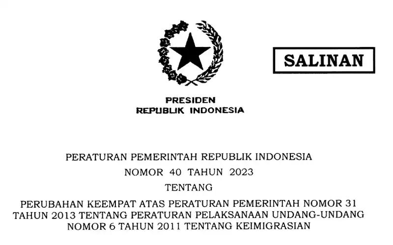 Bersiap Terbitkan Golden Visa, Jokowi Teken PP Baru