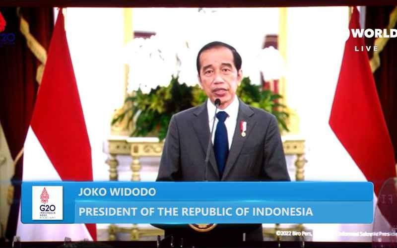 Bicara di Forum G-20, Jokowi Minta Semua Negara Hindari Ketegangan