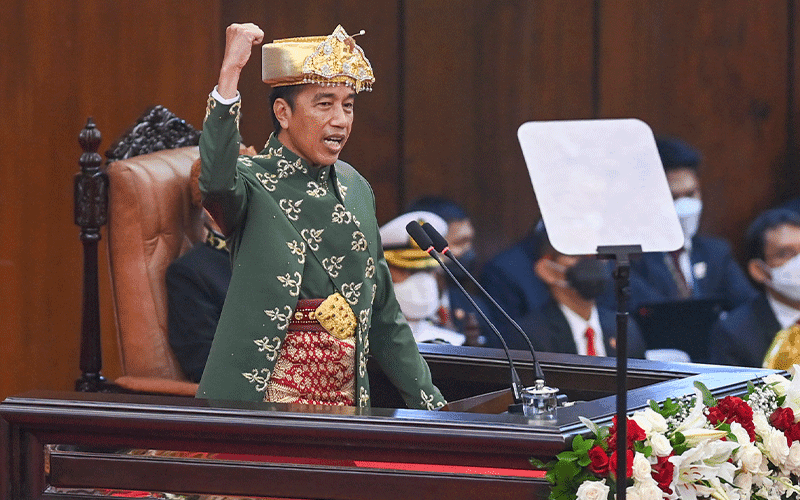 Bicara Krisis, Subsidi, Sampai Korupsi, Simak Pidato Lengkap Jokowi