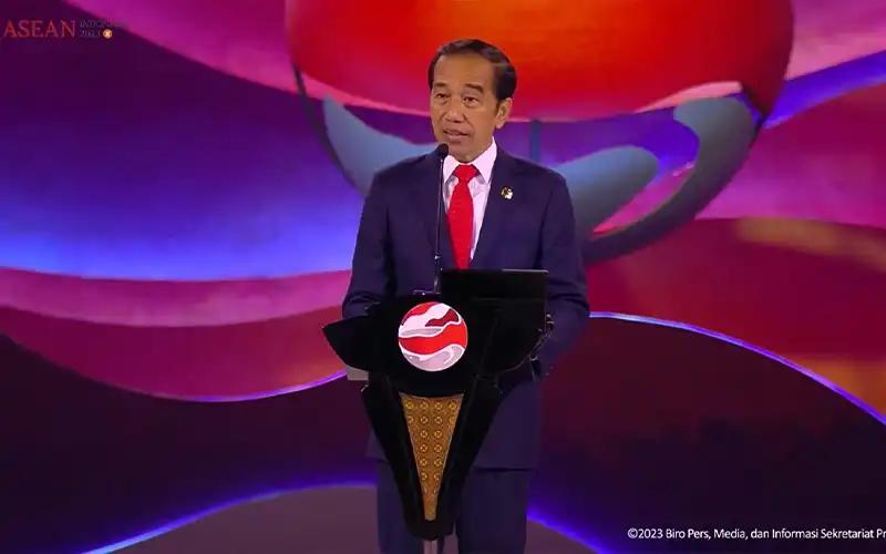 Buka KTT Asean, Jokowi Tegaskan Asean Tidak Ikut Proksi Manapun