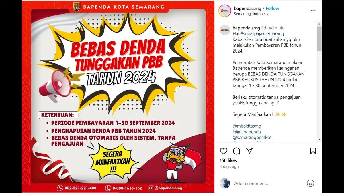 Cuma Bulan Ini! Pemkot Adakan Lagi Program Pemutihan PBB