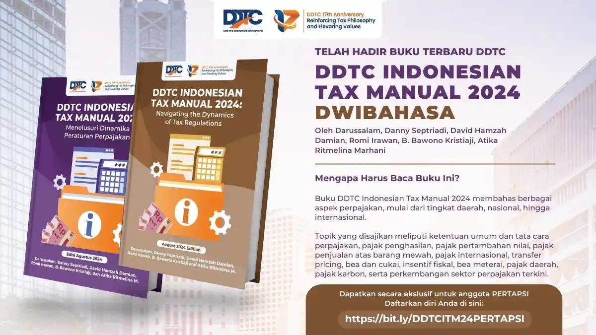 Daftar di Sini! Anggota PERTAPSI Dapat 2 Buku DDTC ITM 2024 Dwibahasa