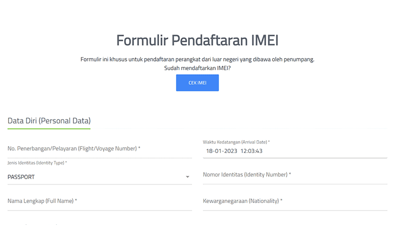 Daftar IMEI Online, Siapkan Dokumen Ini Saat Scan QR Code ke Petugas