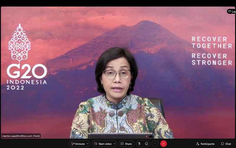 Di Forum S20, Sri Mulyani Siap Dorong Investasi Energi Terbarukan