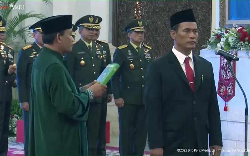 Dilantik Jokowi, Amran Sulaiman Kembali Jadi Menteri Pertanian