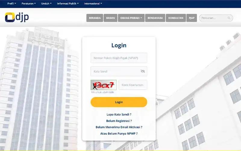 Ditjen Pajak Umumkan Downtime Layanan Elektronik untuk Sore Ini