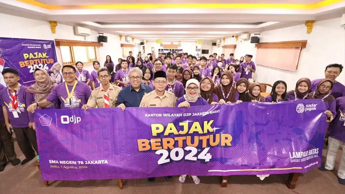 DJP Jakarta Barat Adakan Pajak Bertutur di 13 Sekolah, Ini Pesannya