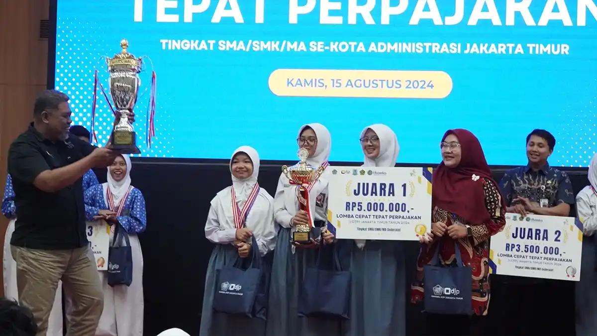 Dorong Literasi Pajak Siswa SMA, DJP Jaktim Gelar Lomba Cepat Tepat