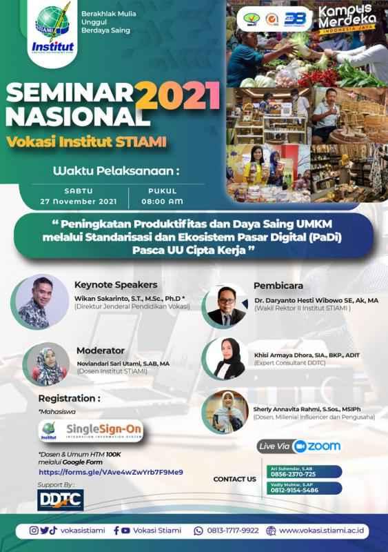 Institut STIAMI Gelar Seminar Soal UMKM dan Pajak, Tertarik?