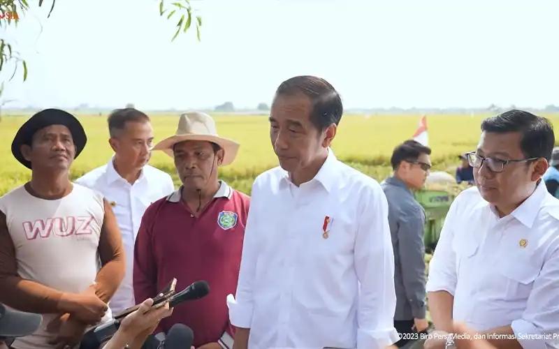 Jokowi Jamin Produksi Pangan Masih Aman Meski Ada Super El Nino
