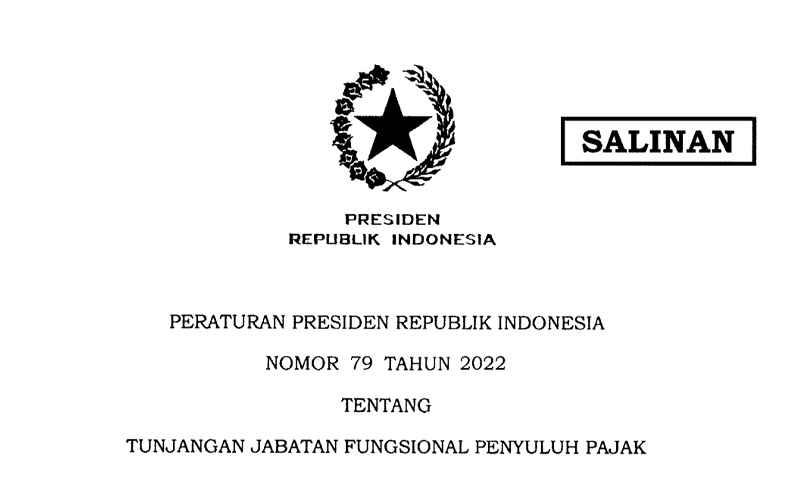 Jokowi Terbitkan Peraturan Baru Soal Tunjangan Penyuluh Pajak