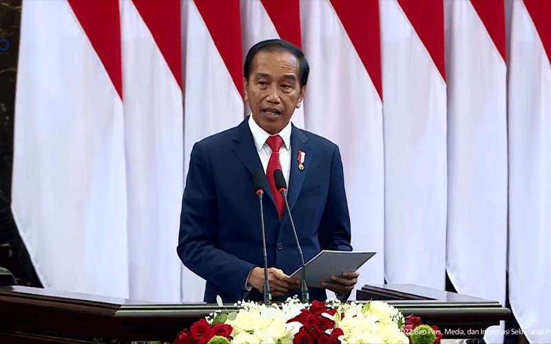 Jokowi Titip Pesan untuk Pimpinan Parlemen Anggota G-20, Ini Isinya