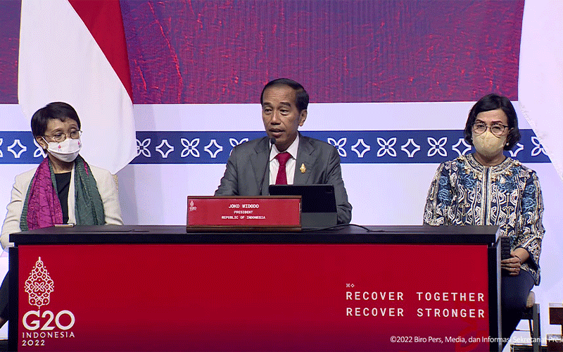 Jokowi Ungkap Poin Penting G-20 Bali Leaders Declaration, Seperti Apa?