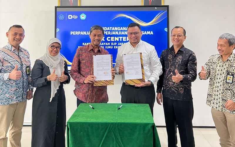 Kanwil DJP Jaktim Perpanjang Kerja Sama dengan Tax Center STIE Swadaya