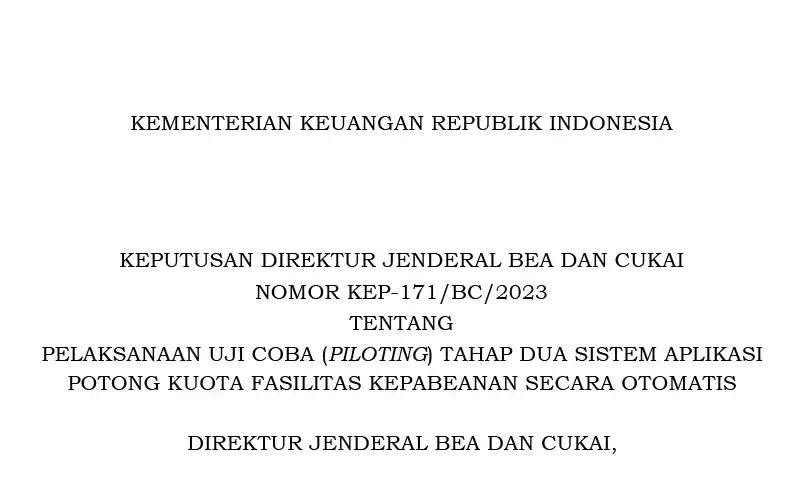 Keputusan Baru, Bea Cukai Segera Mulai Uji Coba Tahap II Sistem Ini