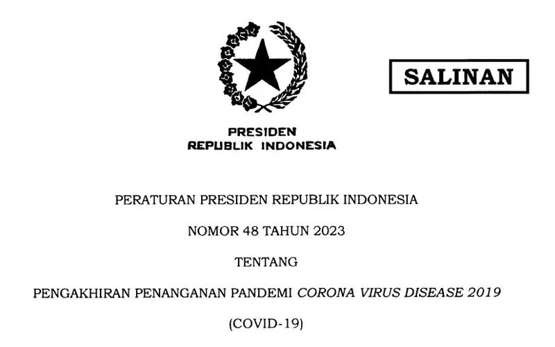 KPC-PEN Dibubarkan, Jokowi Resmi Akhiri Penanganan Pandemi Covid-19