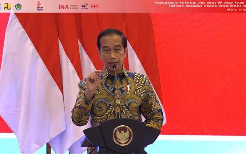 LPI Dapat Modal Rp39 Triliun, Jokowi: Trust Investor Bakal Meningkat