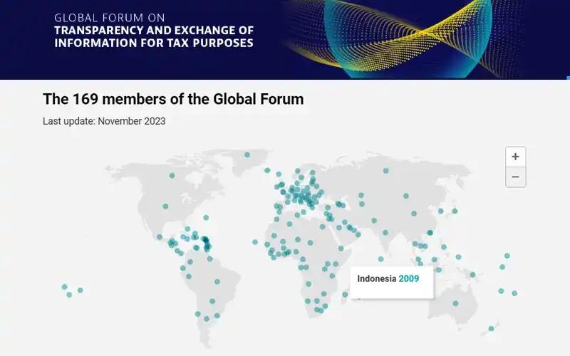 Member Forum Transparansi Pajak Bertambah, Indonesia Sudah Masuk