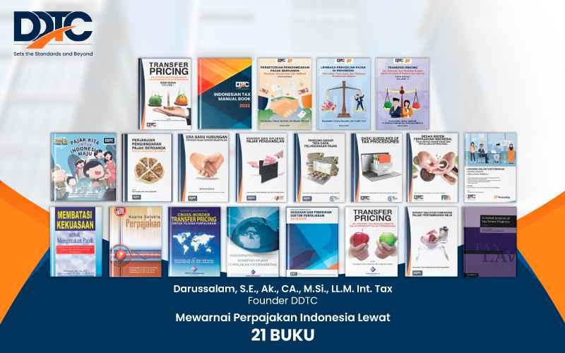 Mewarnai Perpajakan Indonesia Lewat 21 Buku