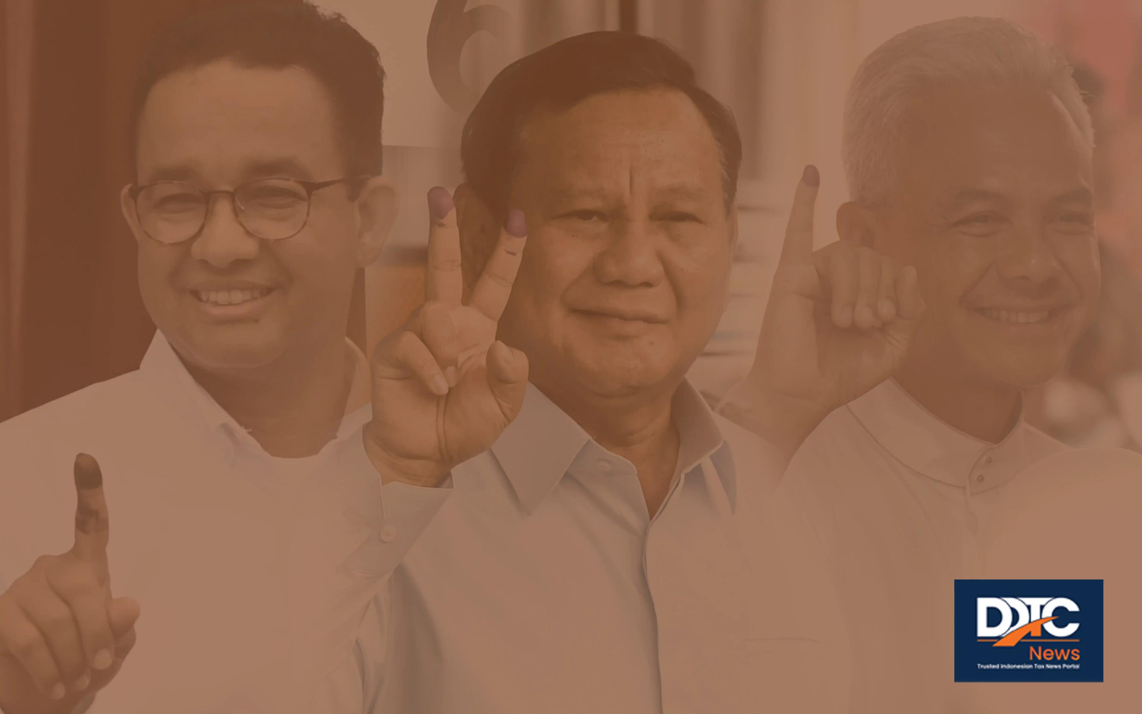 Momen Para Capres Pemilu 2024 Gunakan Hak Pilihnya di TPS