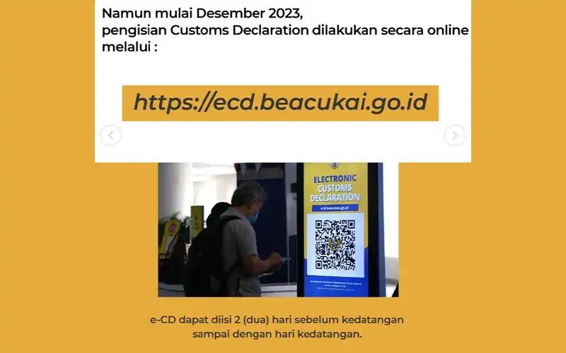 Mulai Desember 2023, Bandara Sultan Iskandar Muda Aceh Terapkan e-CD