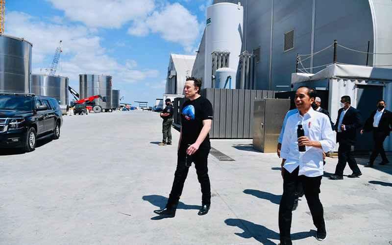 Oleh-oleh Jokowi dari Space X, Elon Musk Bakal ke Indonesia Akhir 2022