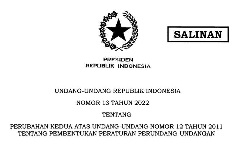 Pemerintah & DPR Kini Bisa Perbaiki Salah Ketik Setelah RUU Disetujui