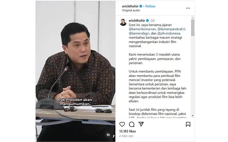 Pemerintah Ingin Standardisasi Tarif Pajak Hiburan untuk Bioskop